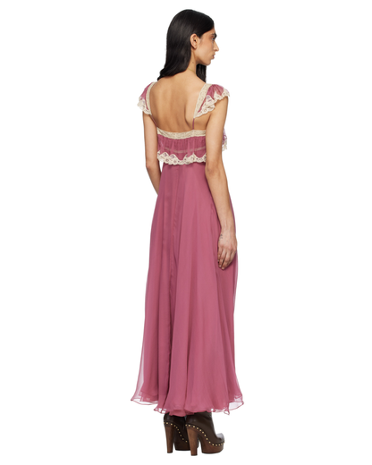 Flowy Lace Maxi Dress