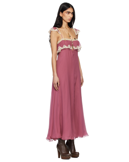 Flowy Lace Maxi Dress